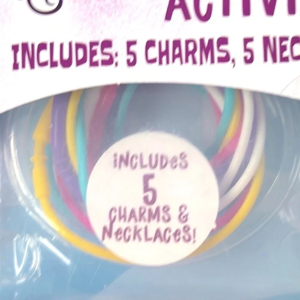 Brand New My Little Pony Charm Necklace Jewelry Beads Craft Activity Kit Toy